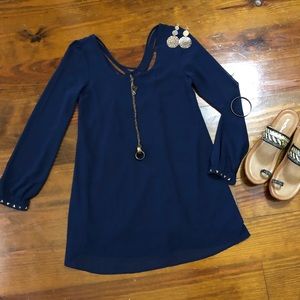 Double Zero Open Back Dress